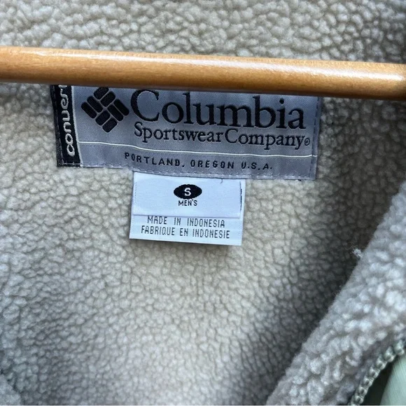 Columbia Base TRX Men's Light Green Ski Jacket Sz S - Picture 2 of 9